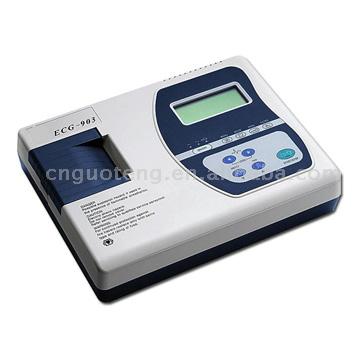  Electrocardiograph (ECG Machine) with Three Channel (L`électrocardiogramme (ECG Machine) avec trois canaux)