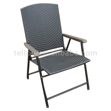  Folding Rattan Chair