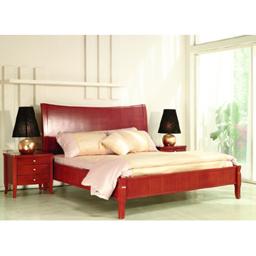  Upholstery Wooden Bed