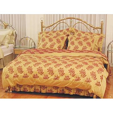  Yarn-Dyed Jacquard Bedding Set (Крашенный в пряже жаккард Комплекты постельных принадлежностей)