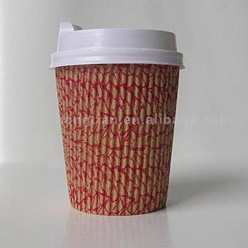  8oz. Ripple Cup with Lid (8 oz Ripple Cup avec couvercle)