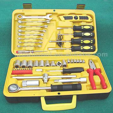  51Pcs 1/4"Dr.&1/2"Dr.Socket Wrench Set ( 51Pcs 1/4"Dr.&1/2"Dr.Socket Wrench Set)