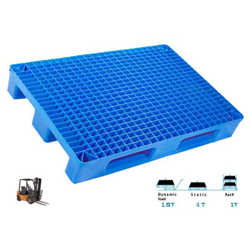  Plastic Pallet (Three-Row Feet) (Пластиковые поддоны (трехрядные F t))