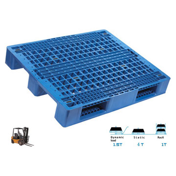  Plastic Pallet (Three-Row Feet) (Пластиковые поддоны (трехрядные F t))