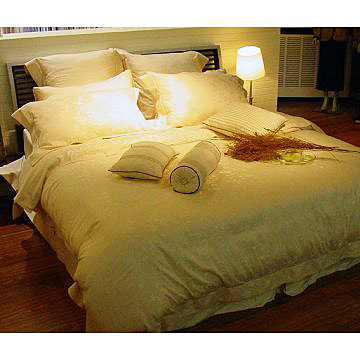  Piece Dyed Jacquard Bedding Set (Piece крашеный жаккард Комплекты постельных принадлежностей)