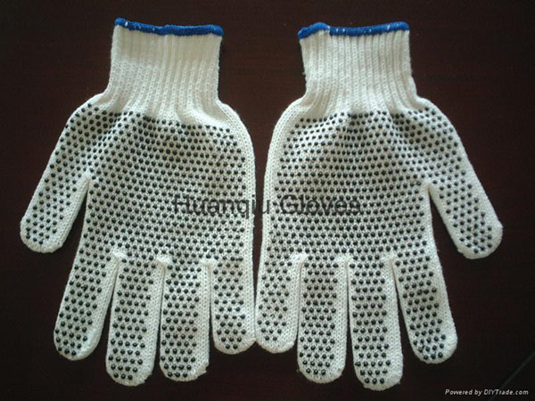  Antistatic Gloves with PVC Dots ( Antistatic Gloves with PVC Dots)