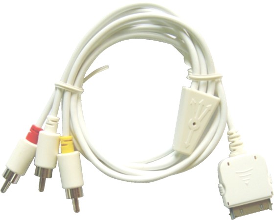  Video & Audio Cable for iPod ( Video & Audio Cable for iPod)