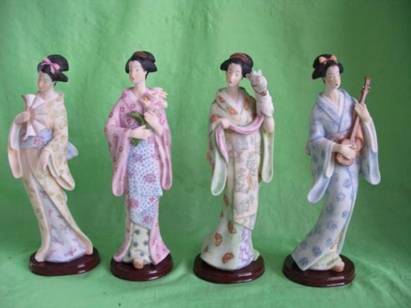  Oriental Lady Sculpture (Восточные леди скульптуры)