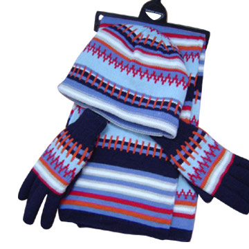  Scarf, Gloves and Hat