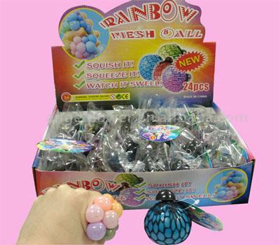  Squeeze Mesh Color Ball with Flashing Diameter of 50mm ( Squeeze Mesh Color Ball with Flashing Diameter of 50mm)