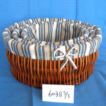  Willow Storage Basket (Willow Panier de rangement)