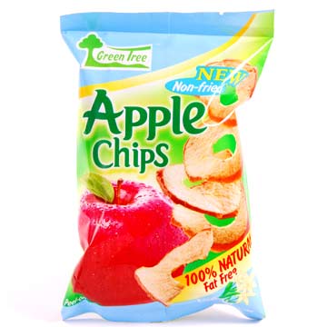  Apple Chips (Vanilla Flavor with Peel) (Chips de pommes (Vanilla Flavor avec Peel))