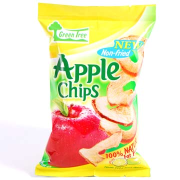 Apple Chips Bag (Lemon Flavor with Peel) (Apple Chips Bag (лимона с кожурой))