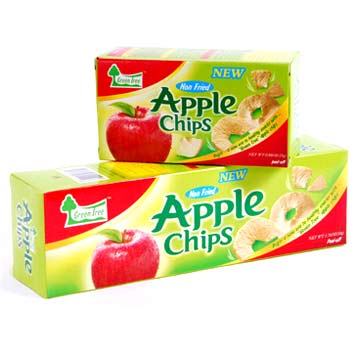  Apple Chips Pack (with Peels & without Peel) (Apple Chips P k (с пилинги & без кожуры))