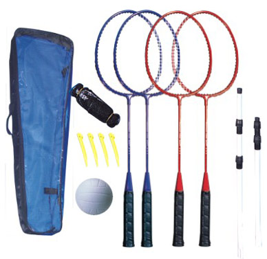  Sports Items - 4pc Badminton/Volleyball Set (Пункты спорта - бадминтон 4pc / Волейбол Установить)