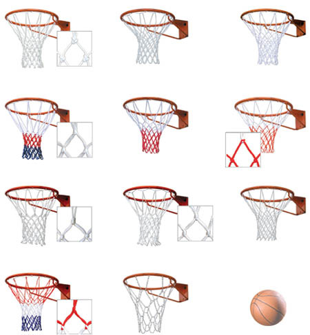  Basketball Hoop Ring and Net