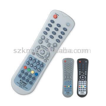  6 In 1 Universal Remote Control With ABS Material And Silicon Keypads (6 in 1 Universal Remote Control Avec ABS Matériel et Claviers Silicon)