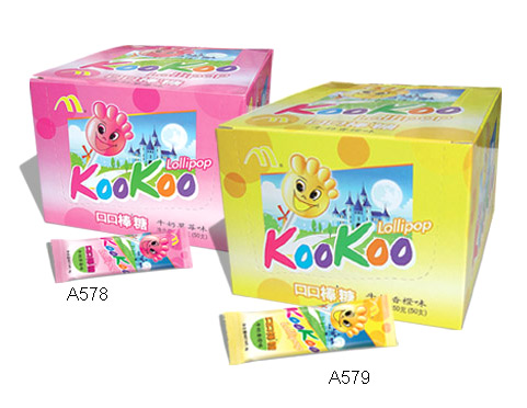  Koo-Koo Lollipop (Orange Milk & Strawberry Milk) (Koo-Koo Lollipop (Milk & Milk Orange Fraise))