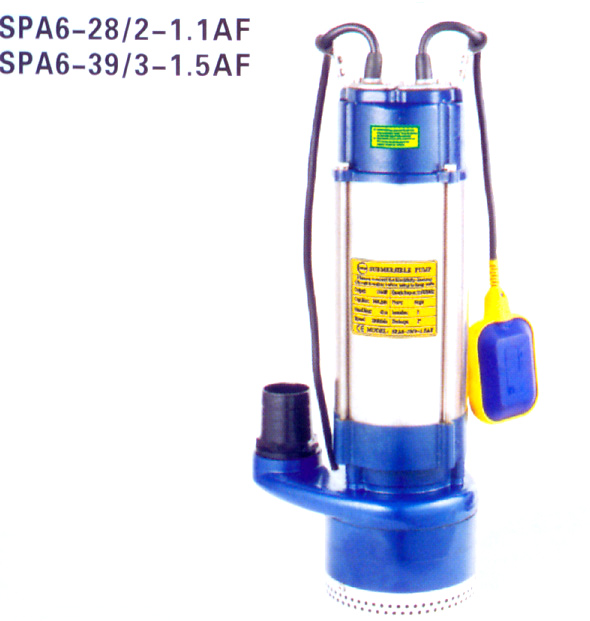  Model SPA Stainless Steel Casing Standing Submersible Pump (Typ SPA Edelstahlgehäuse Ständigen Tauchpumpe)