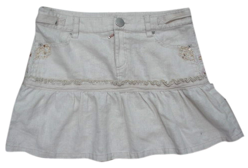  Embroidered Mini Skirt ( Embroidered Mini Skirt)