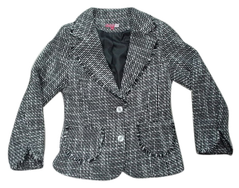 Ladies `Boucle Fringe Jacket (Ladies `Boucle Fringe Jacket)