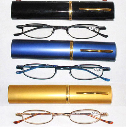  Metal Slim Reading Glasses ()