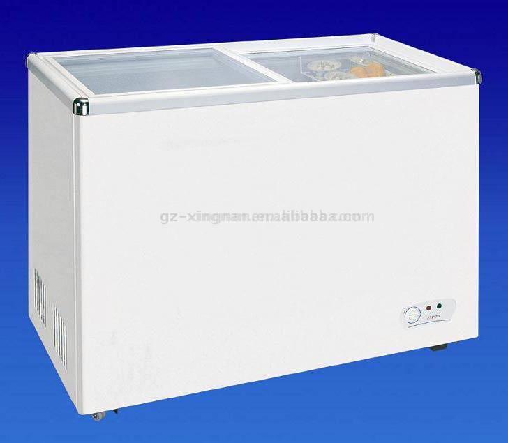  Flat Glass Door Display Freezer (Flat Glass Door Display Congélateur)