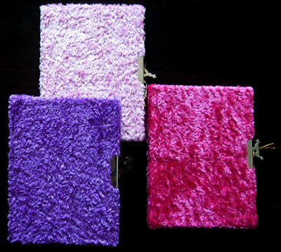  Cotton Flannel Lock Notebook