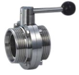  Sanitary Stainless Steel Butterfly Valve (Санитарно Нержавеющая сталь Butterfly Valve)