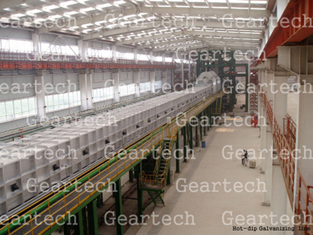  Hot-Dip Galvanizing Line (Galvanisation à chaud Line)