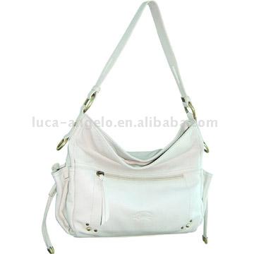  Grained PVC Handbag (Sac  main en PVC grain)