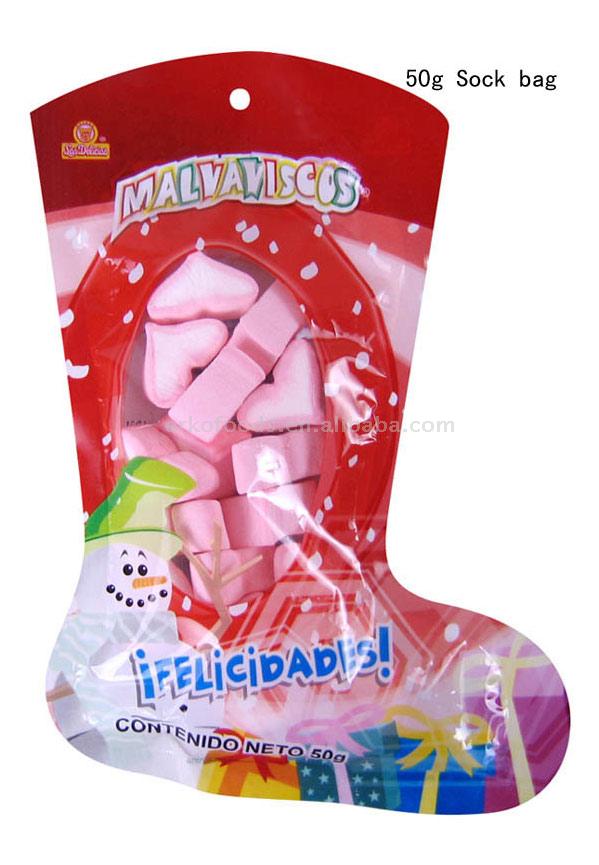  Marshmallow (Sock Bag) (Зефир (Носок мешок))