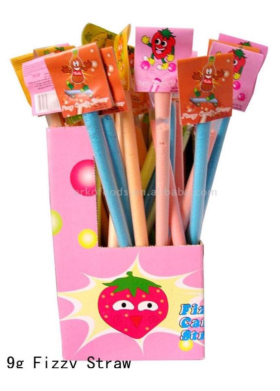  Fizzy Straw Candy
