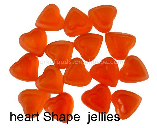  Heart Shape Jelly Candy (Bonbons en gelée en forme de coeur)