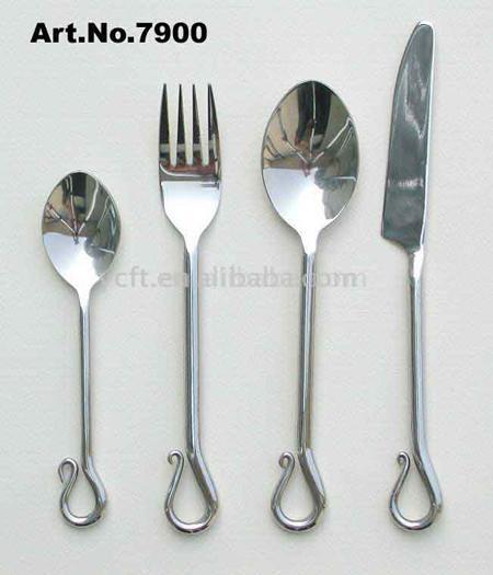  Stainless Steel Flatware (7900) (Couverts de table en acier inoxydable (7900))