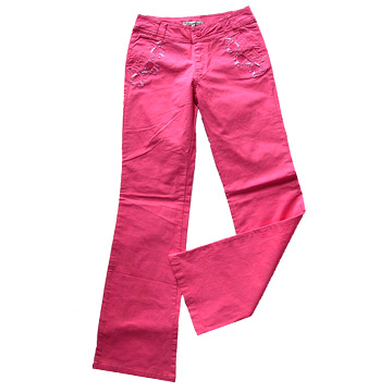  Ladies` Pants