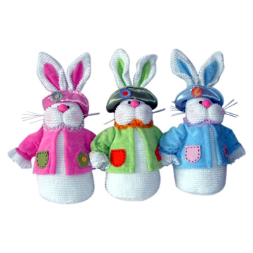  Stuffed Easter Decorations