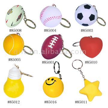  PU Stress Balls Key Chain ( PU Stress Balls Key Chain)