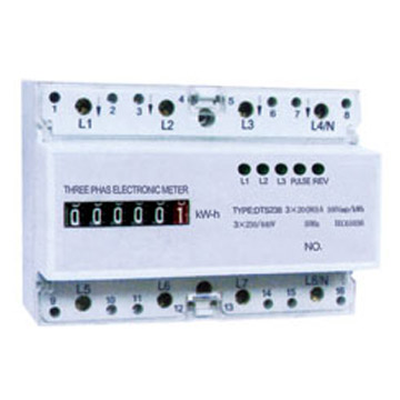  Three-Phase DIN Rail Watt-Hour Meter ( Three-Phase DIN Rail Watt-Hour Meter)