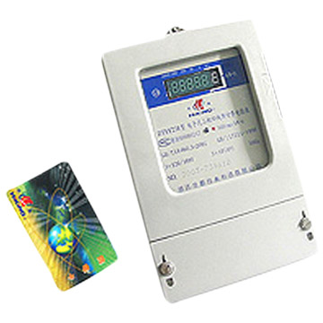  Three-Phase Prepayment Electronic Watt-Hour Meter ( Three-Phase Prepayment Electronic Watt-Hour Meter)