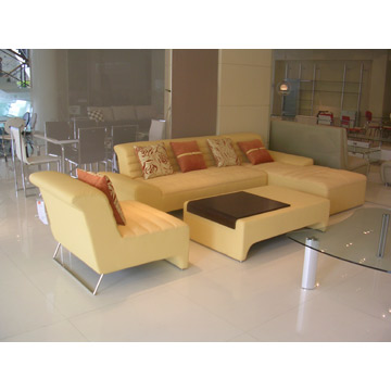  Leather Sofa (Canapé cuir)