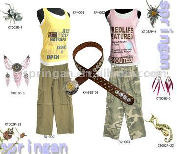  Fashion Clothing Set With Fashion Jewelry