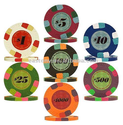  New Design Real Clay Poker Chip Set (AU-PC-N1001) (Новый дизайн Real Clay Poker Chip Set (АС-PC-N1001))