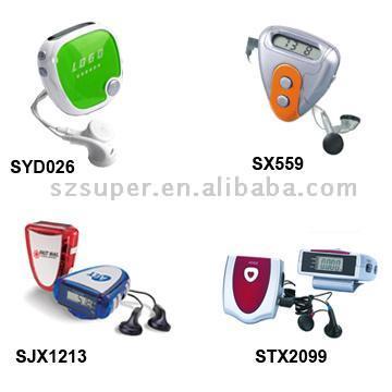  Pedometer / Step Counter FM Radio ( Pedometer / Step Counter FM Radio)