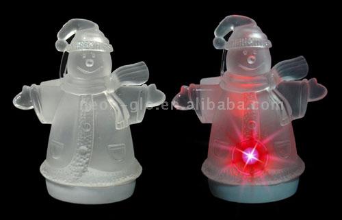 Red-Color Light-Up Snowman (Red-Color Light-Up Snowman)
