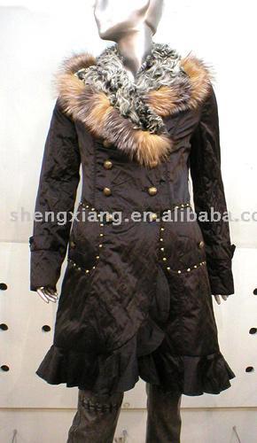  Ladies` Long Textile Garment ( Ladies` Long Textile Garment)