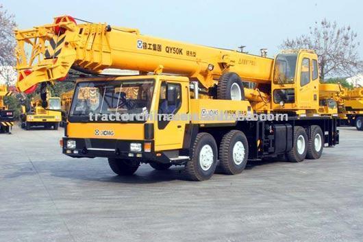  Truck Crane with Payload of 50MT (Автомобильный кран грузоподъемностью 50MT)