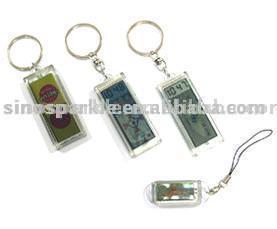  Solar Power Flash LCD Key Chains (Солнечные вспышки ЖК Брелки)