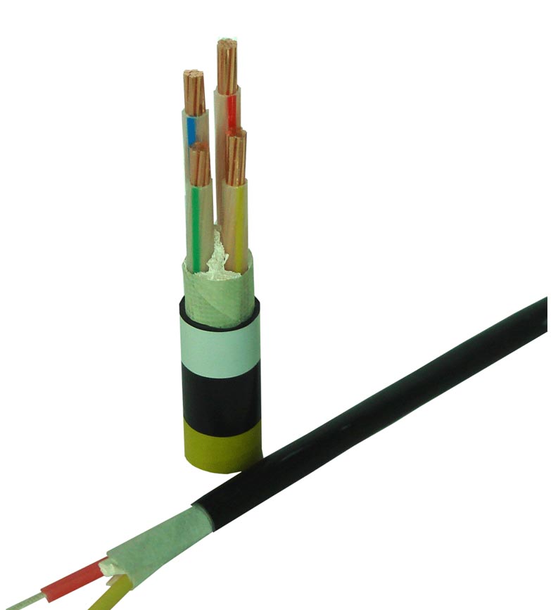  No-Halogen, Low-Smoke, Flame-Retardant, Fire-Resistant Cable (No-Halogen-, Low-Smoke, schwer entflammbar, Brandschutz-Kabel)