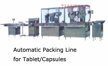  Automatic Packing Line for Tablets / Capsules (Ligne automatique d`emballage pour les comprimés / gélules)